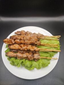 Brochette yakitori poulet