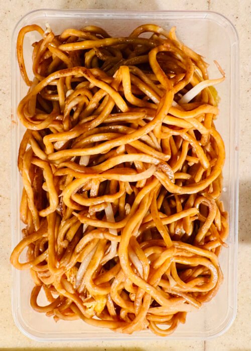 Nouilles sauté